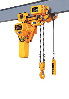 HKD Low Headroom Chain Hoist (Single Speed, Three Phase) - HKDSL0201SH -  HKD Products Sdn Bhd